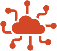 cloud with connecting lines