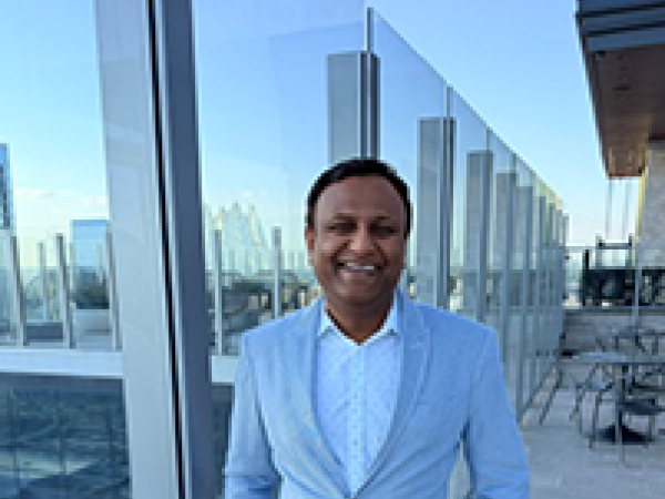 Uday Madireddy’s professional headshot.
