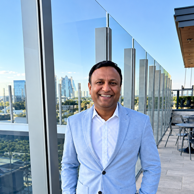 Uday Madireddy’s professional headshot.