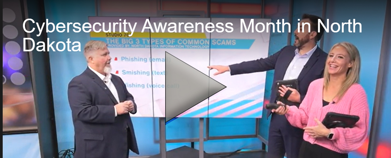 Cybersecurity Awareness Month interview.